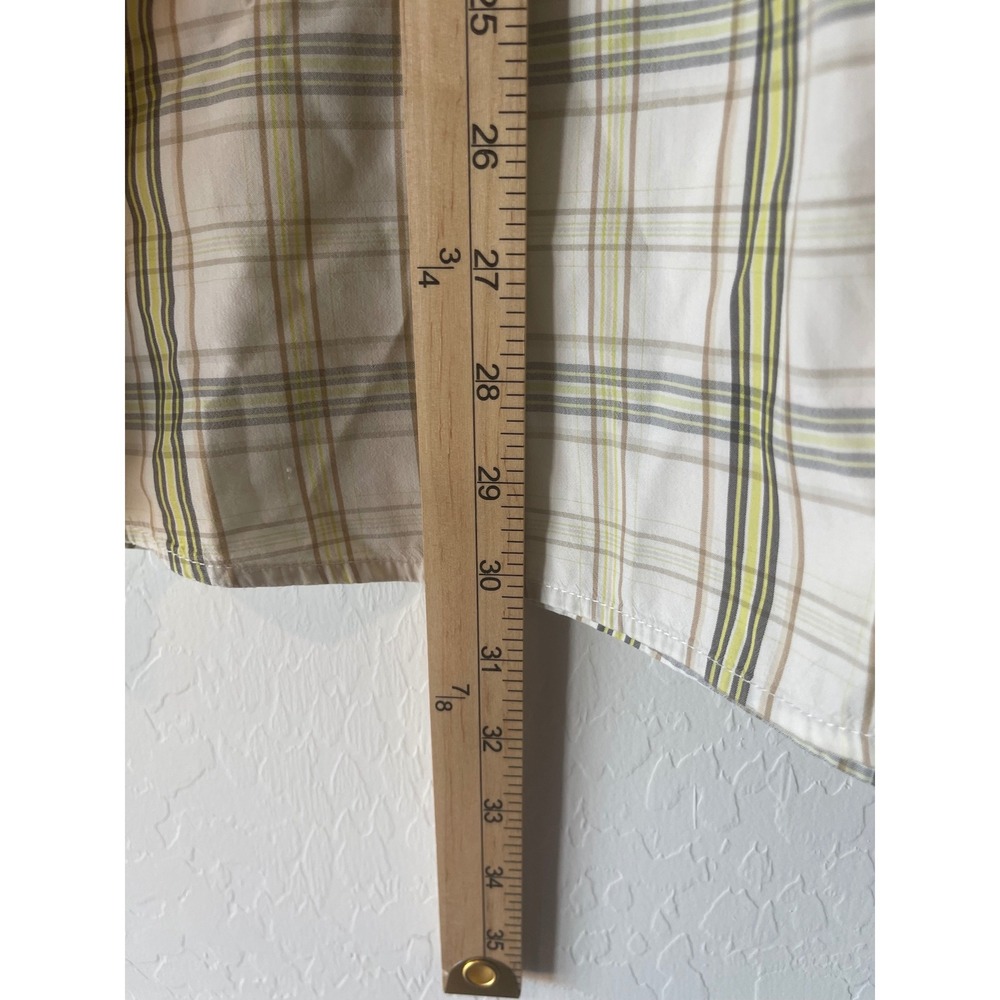 Carhartt Men's XL Relaxed‎ Fit Plaid Short Sleeve Work Shirt Button Down - Picture 6 of 12